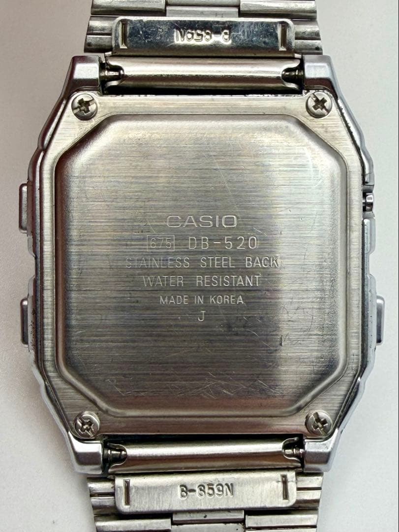CASIO Data Bank DB-520 675 Digital Watch