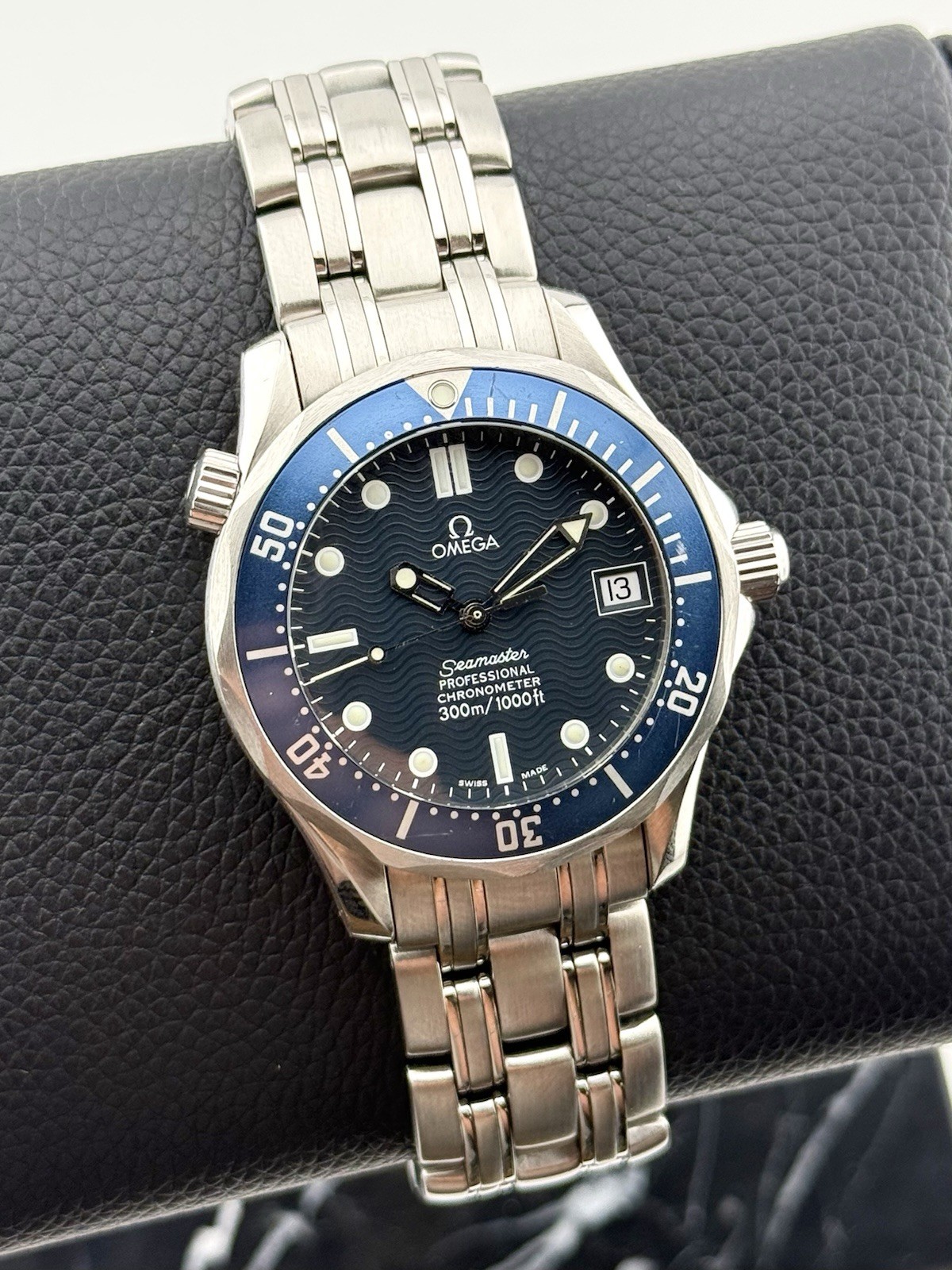 Omega Seamaster Professional 300M 36mm 2551.80 – Blue Wave Dial Automatic Watch