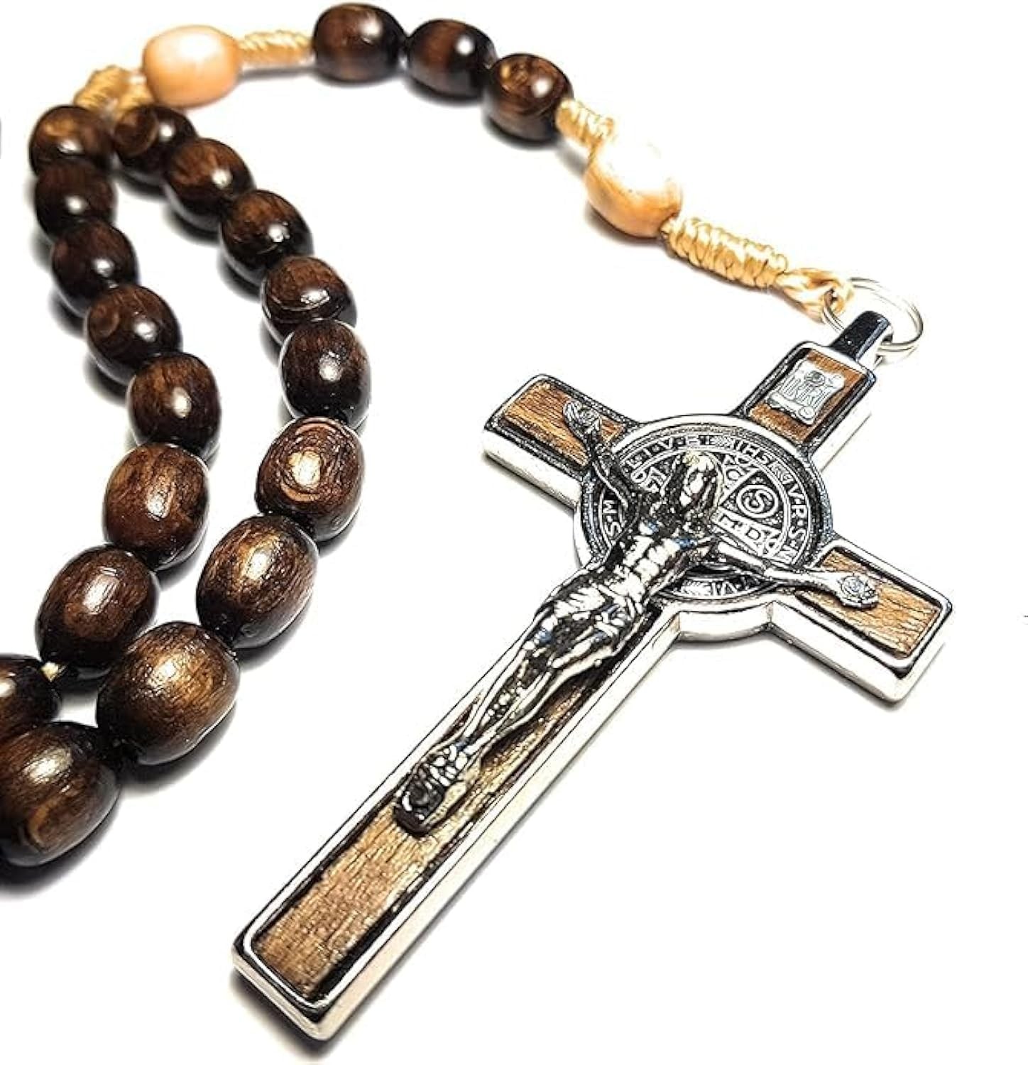 Made in Italy Rosary Blessed by Pope Francis Vatican Rome Holy Father Medal