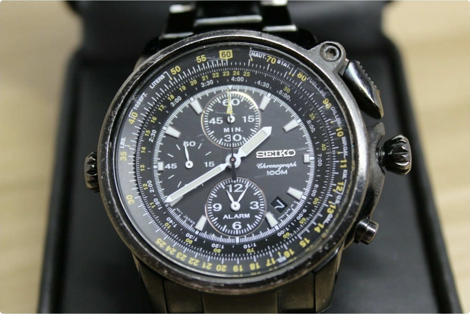 Seiko Quartz Flightmaster Pilot ( 7T62 – 0HM0 )