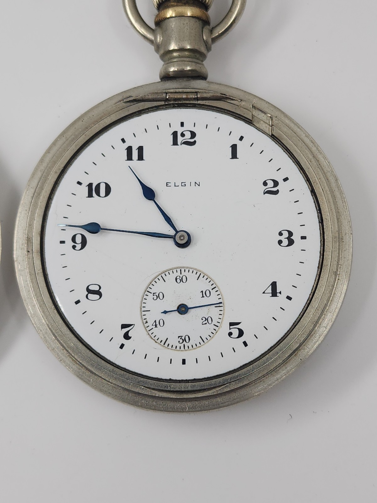 1920 Elgin Model 7 7j Size 16s Grade 291 Open Face Pocket Watch – Repair