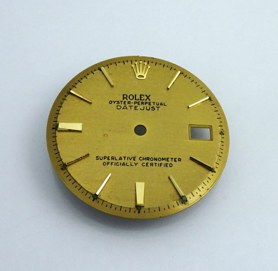 1967 Rolex Datejust President piepan non quickset Watch Dial Part 1601 1603 1607