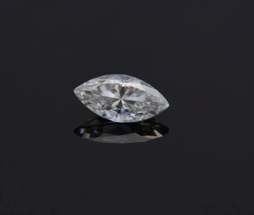 3 Pcs Lot Loose CVD Diamond D Color Marquise IF Clarity 2.5 x 4 mm Certified