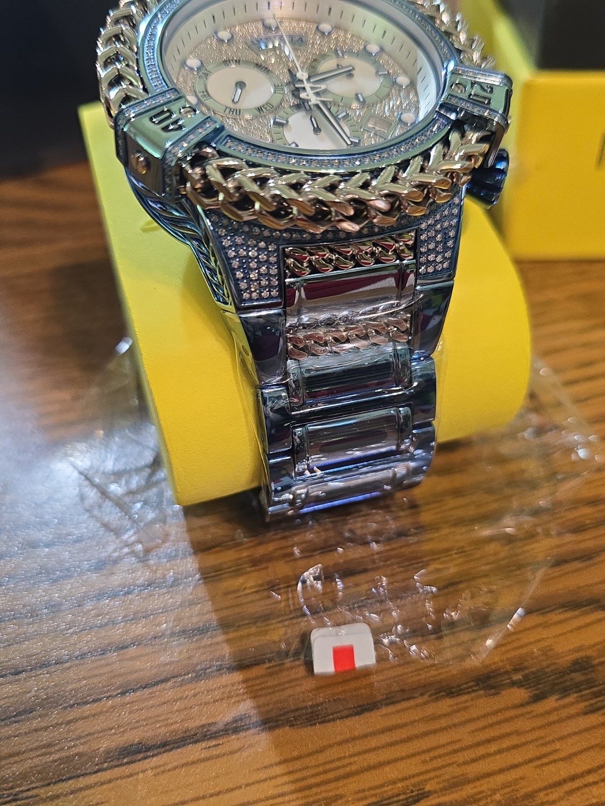 New Invicta Reserve Bolt Hercules 34282 Lim Ed Ice Blue Ronda Z60 539 Gen Diamon