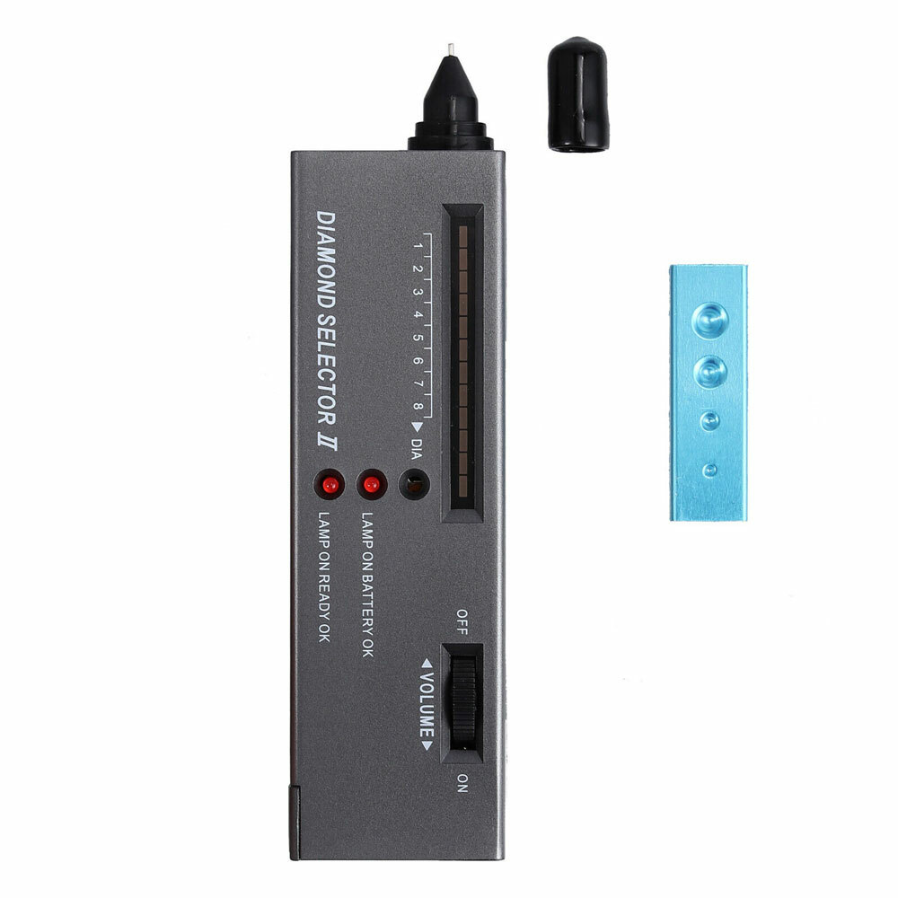 Portable Diamond Gem Tester Selector V2 with Case Gemstone Platform Jeweler tool