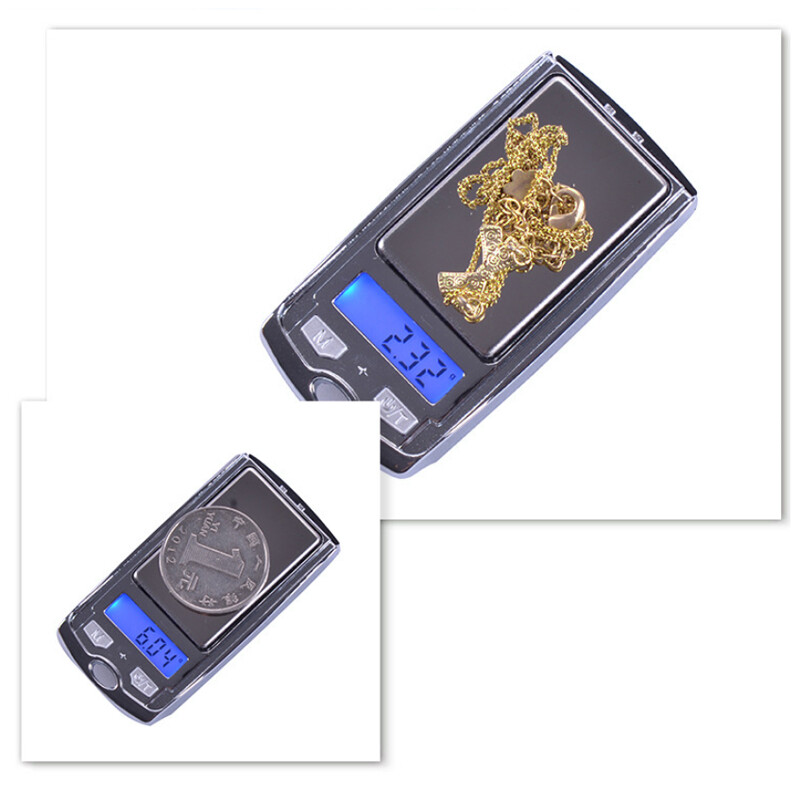 Portable 100g x 0.01g Mini Digital Scale Jewelry Pocket Balance Weight Gram LCD