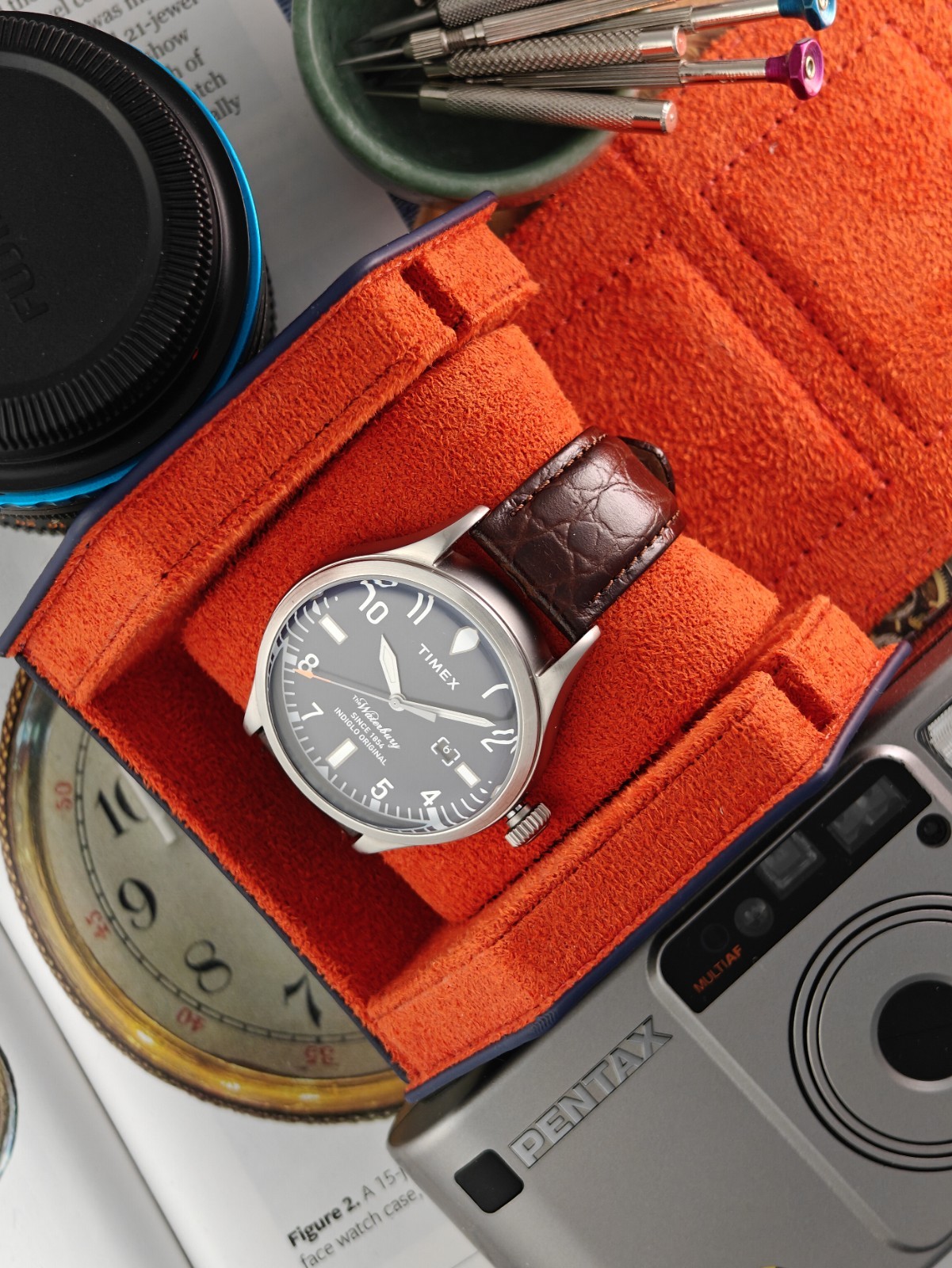 Timex Waterbury Pilot Quartz Indiglo TW2P64500 Men’s Watch