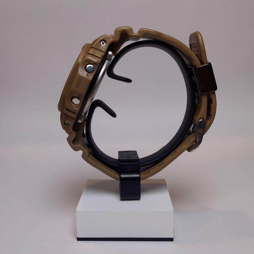 CASIO G-SHOCK G-LIDE GWX-5600WB-5JF Wood Grain Tide Graph Used from Japan