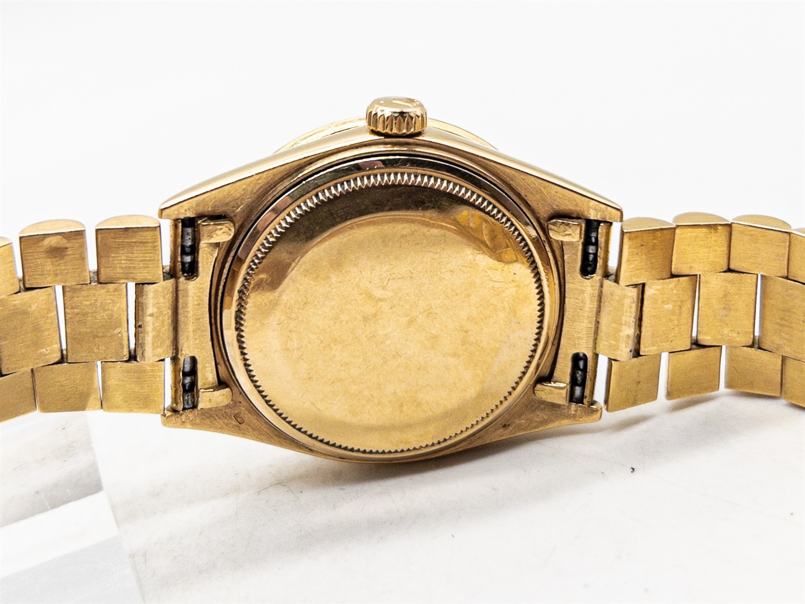 $50,000 18038 ROLEX MENS PRESIDENT DAY DATE 7ct Blue Sapphire Diamond Watch WTY