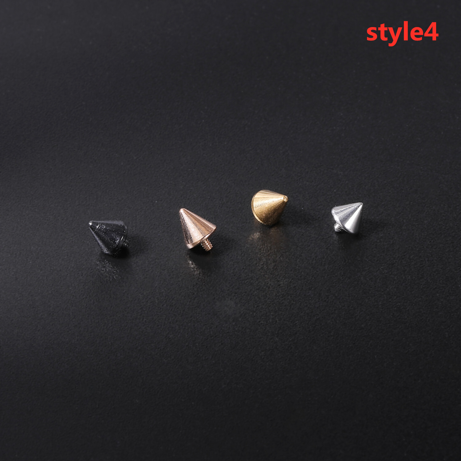 16G Micro Dermal Piercing CZ Dermal Anchor Stainless Steel Skin Diver Piercing