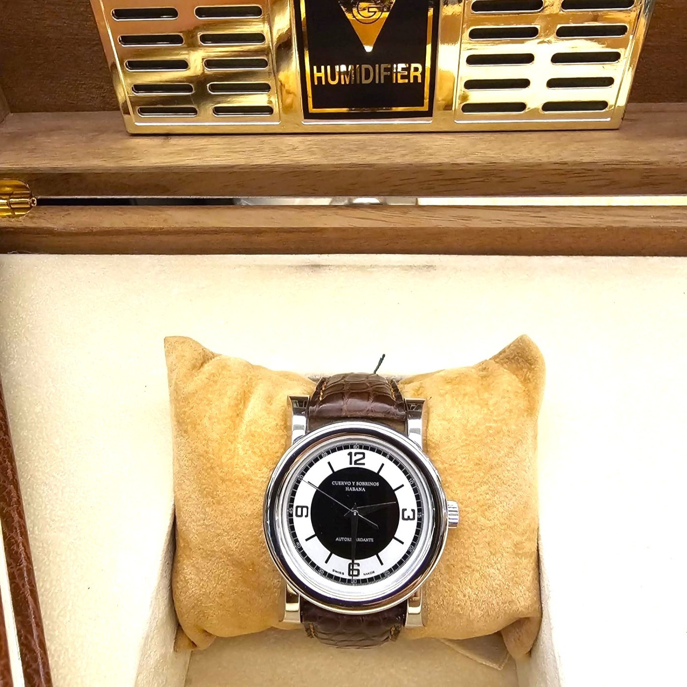 Cuervo Y Sobrinos Torpedo Men’s Watch Wrist Watch Ref. A 2912