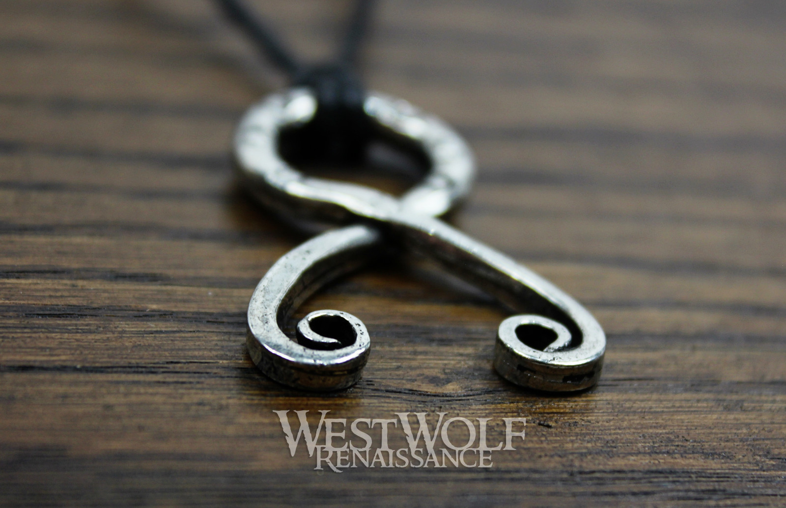 Viking Troll Cross Pendant — Norse/Medieval/Odin/Necklace/Jewelry/Silver/Pewter