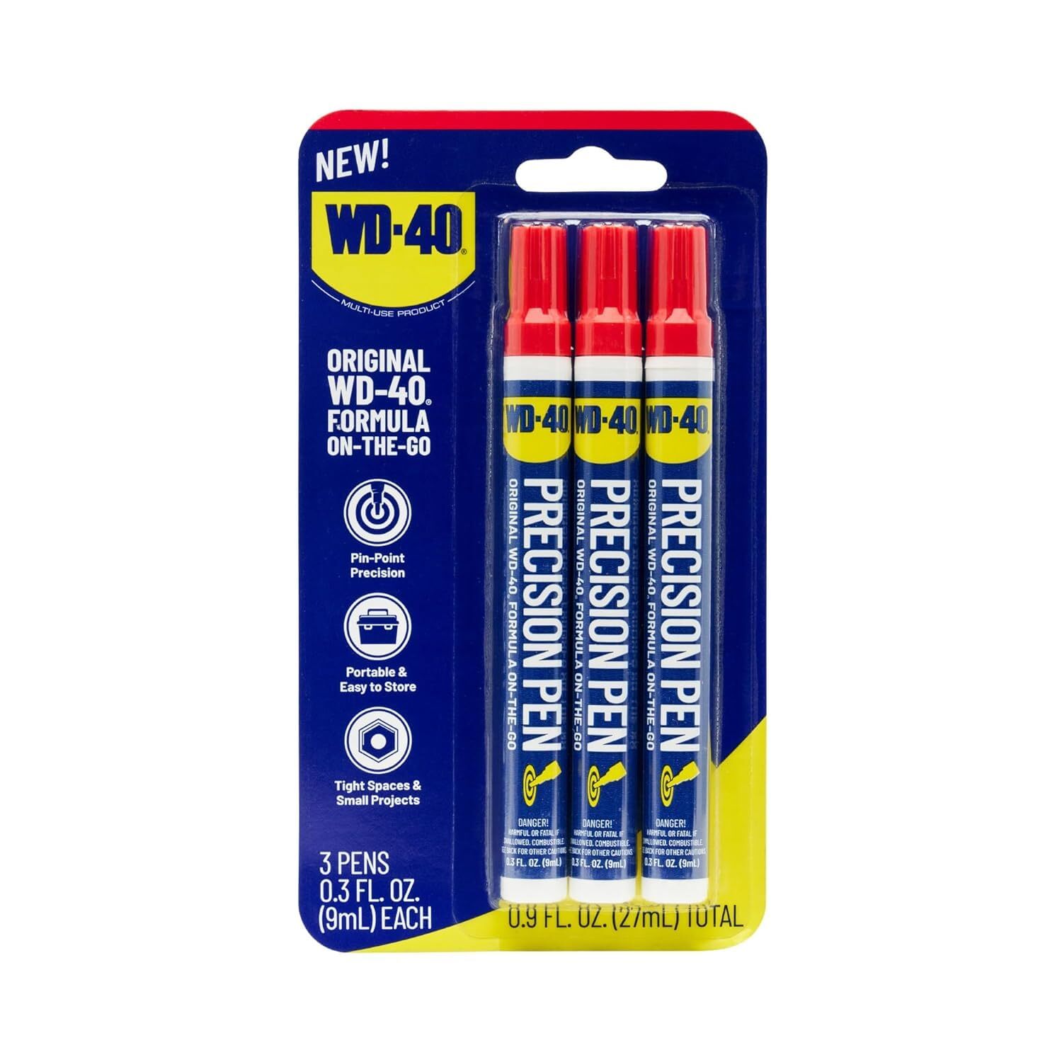 WD 40 Precision Pen Lubricant Pocket Size Controlled Application Tool