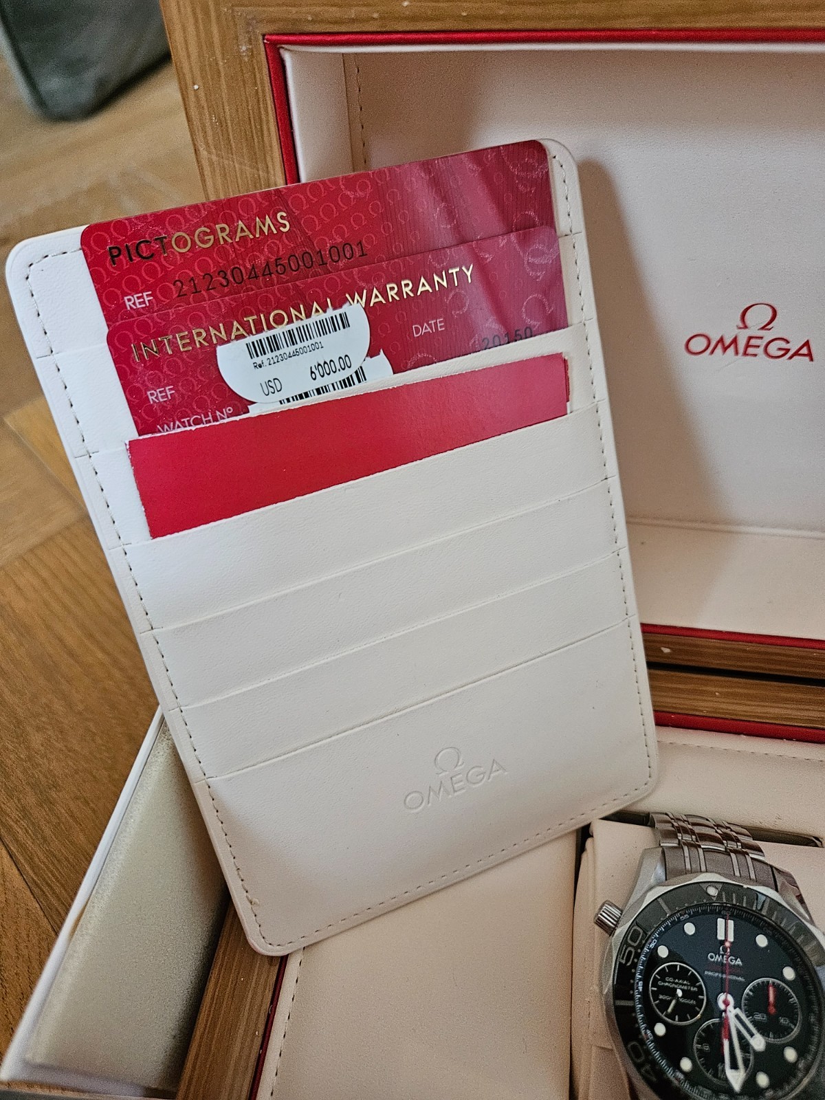 OMEGA Seamaster Diver 300M Chronograph 212.30.44.52.01.001 44mm | Box & Warranty