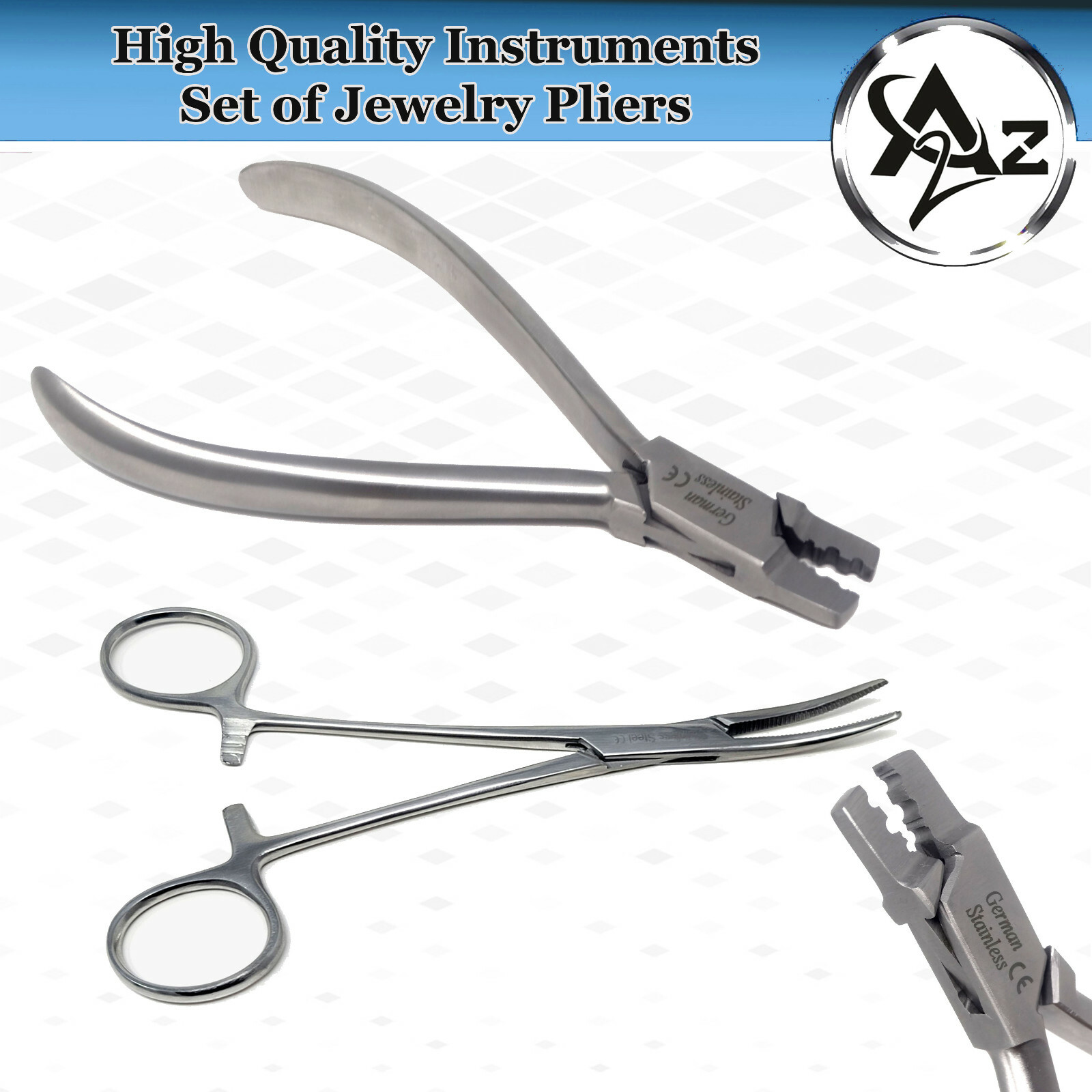 Best StainlessSteel Crimping pliers crimper beading Jewelry making reparing tool