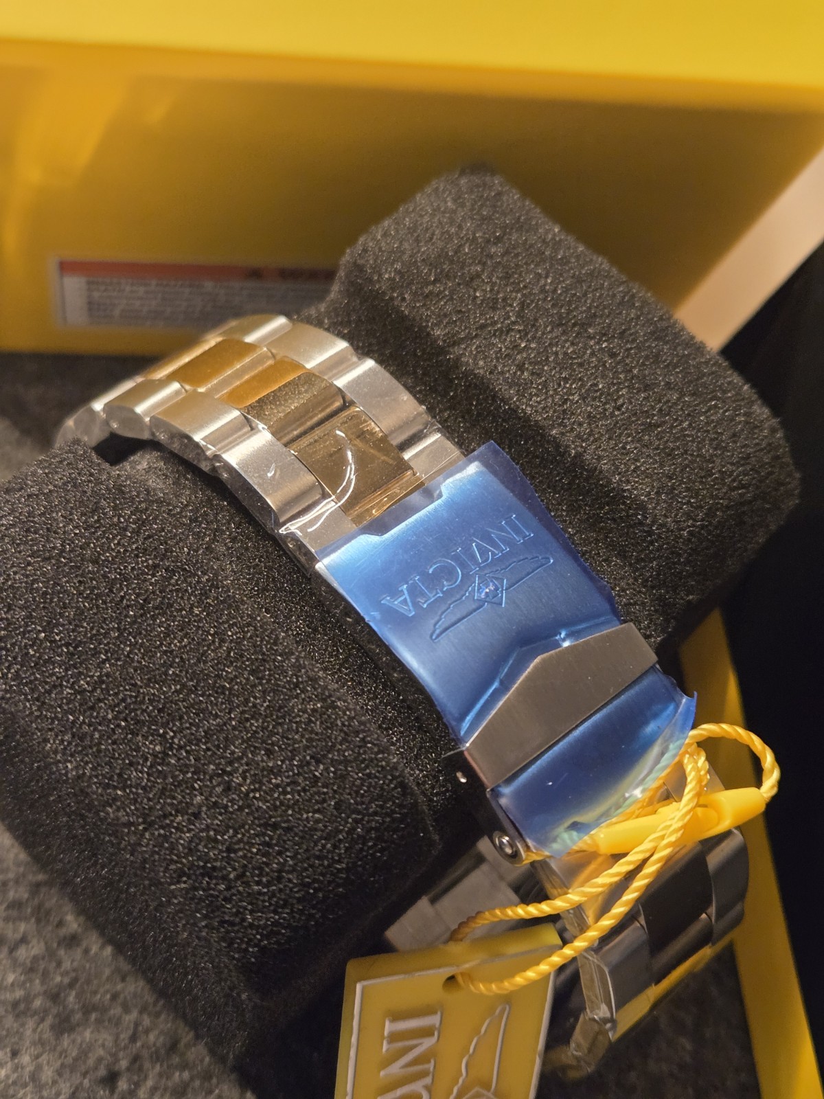 New – Invicta Specialty Mach Gala Men’s Watch – 48mm, Gold, Steel (69814)