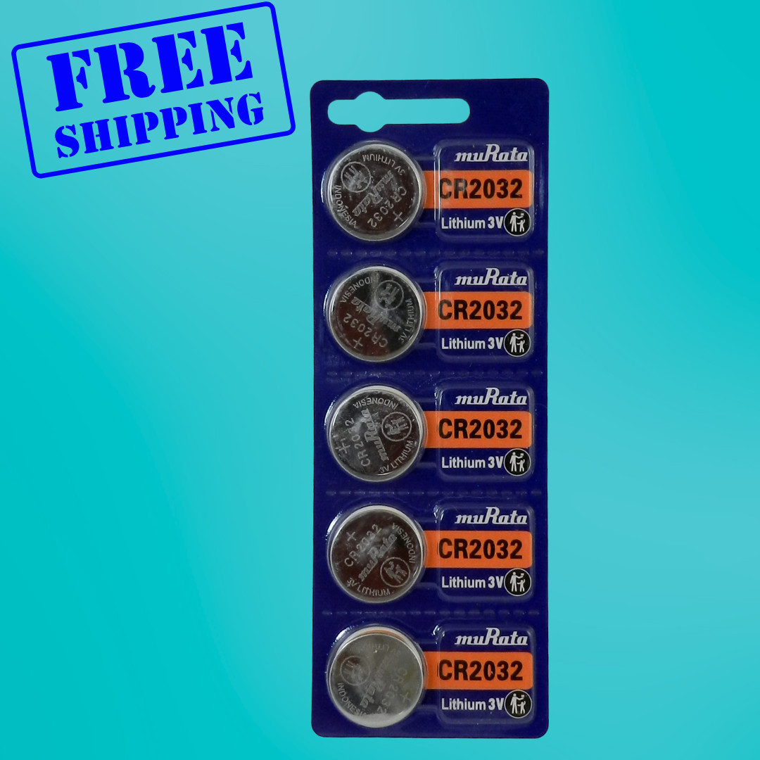Murata / Sony CR2032 LITHIUM 3V BATTERY 5Pc