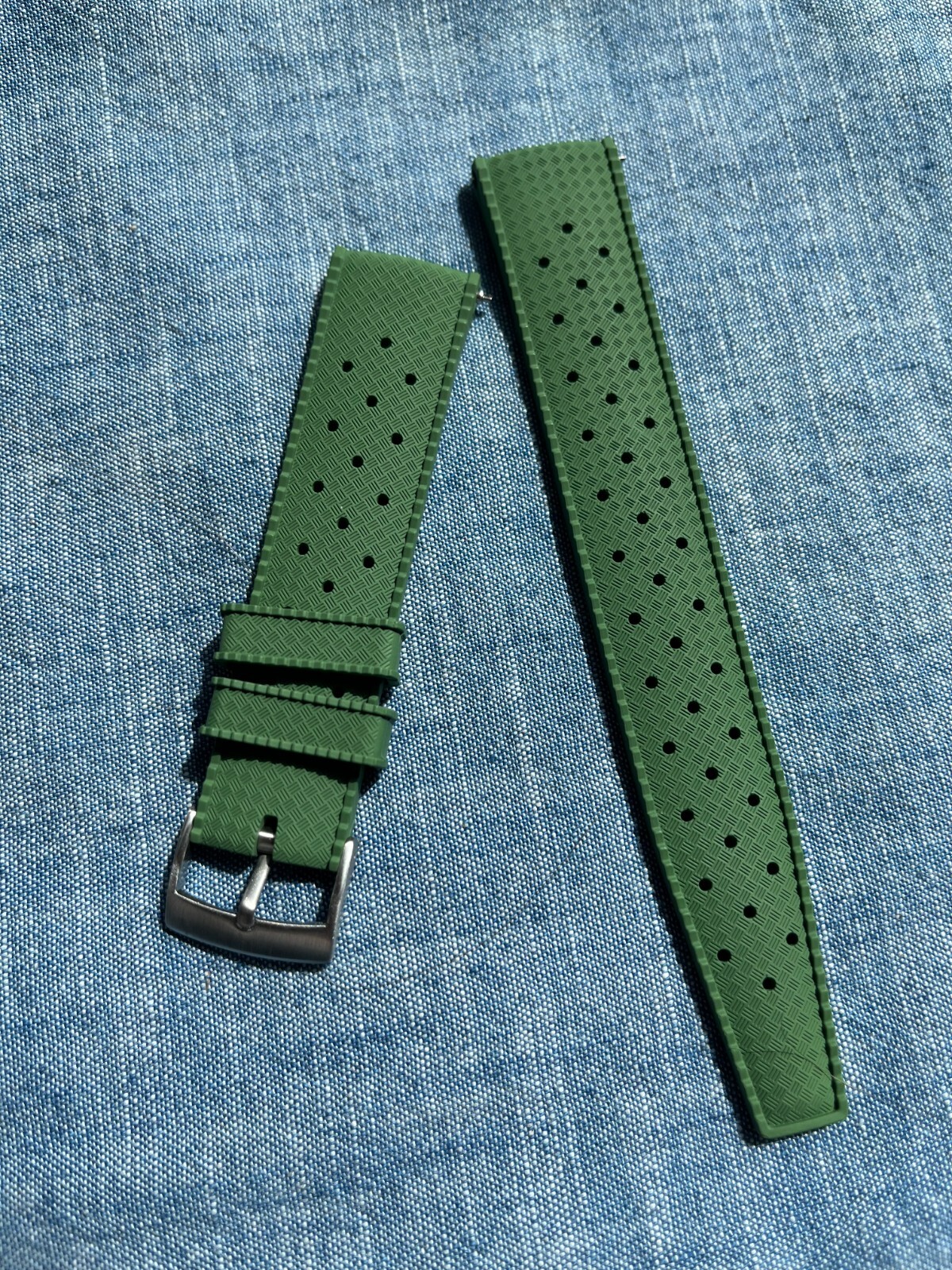 Wiscasset Watch – Premium FKM Tropical Watch Strap (FREE SHIPPING)