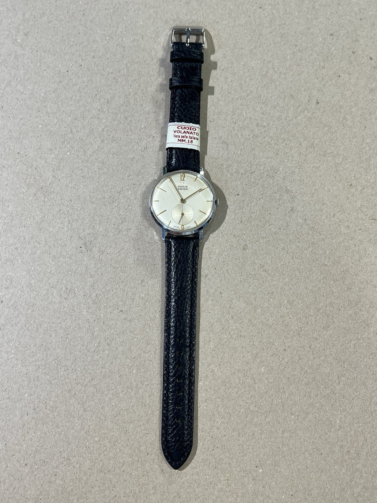 Veglia Swiss 1955 AS 1203 plat classic watch vintage 50 60’s big seconds jumbo