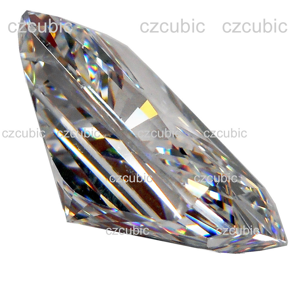 CUBIC ZIRCONIA EME/RADIANT CUT SUPER QUALITY 7 A ( NOT AAAAA ) CZ U.S.A SHIPPER