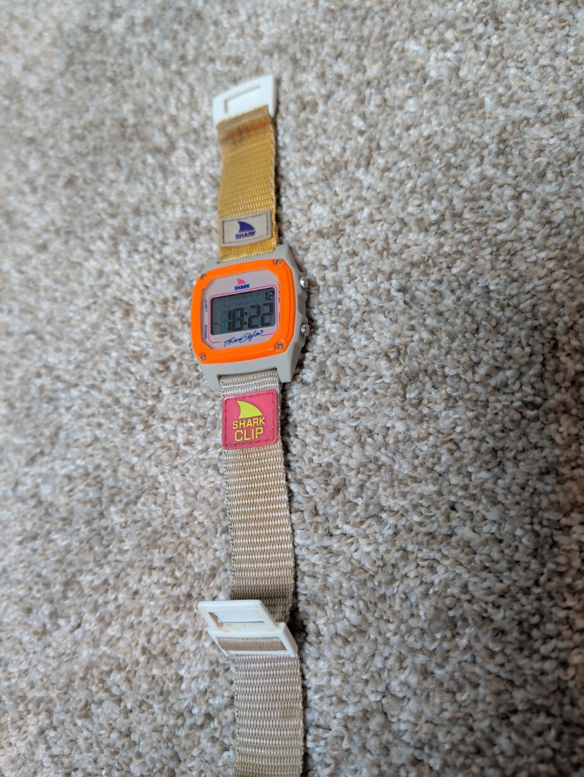Freestyle Shark Clip Digital Watch 10016431 New Battery (Light doesn’t work)