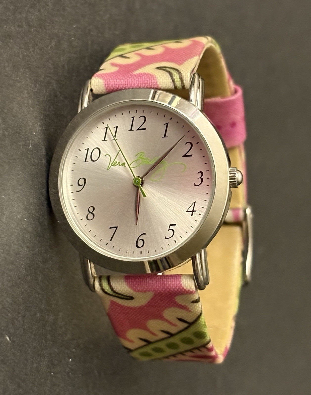 Vera Bradley Watch Bermuda Pink Vintage In Original Box – Needs V377 Battery EUC