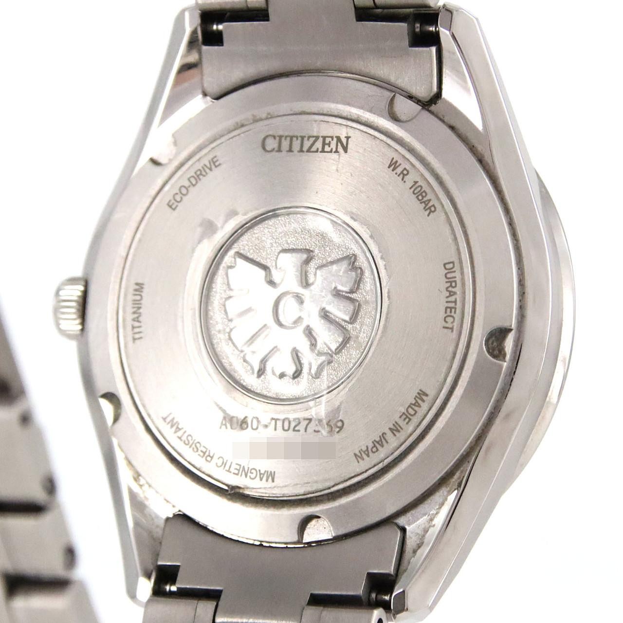 Authentic Citizen The Citizen TI A060-T027369/AQ4100-57B TI Solar Powered Qu…