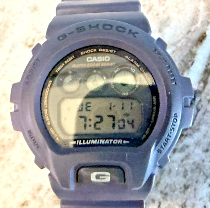 CASIO G-SHOCK DW-069 (DW-6900) Refreshed – New Battery – Tested – See Pictures