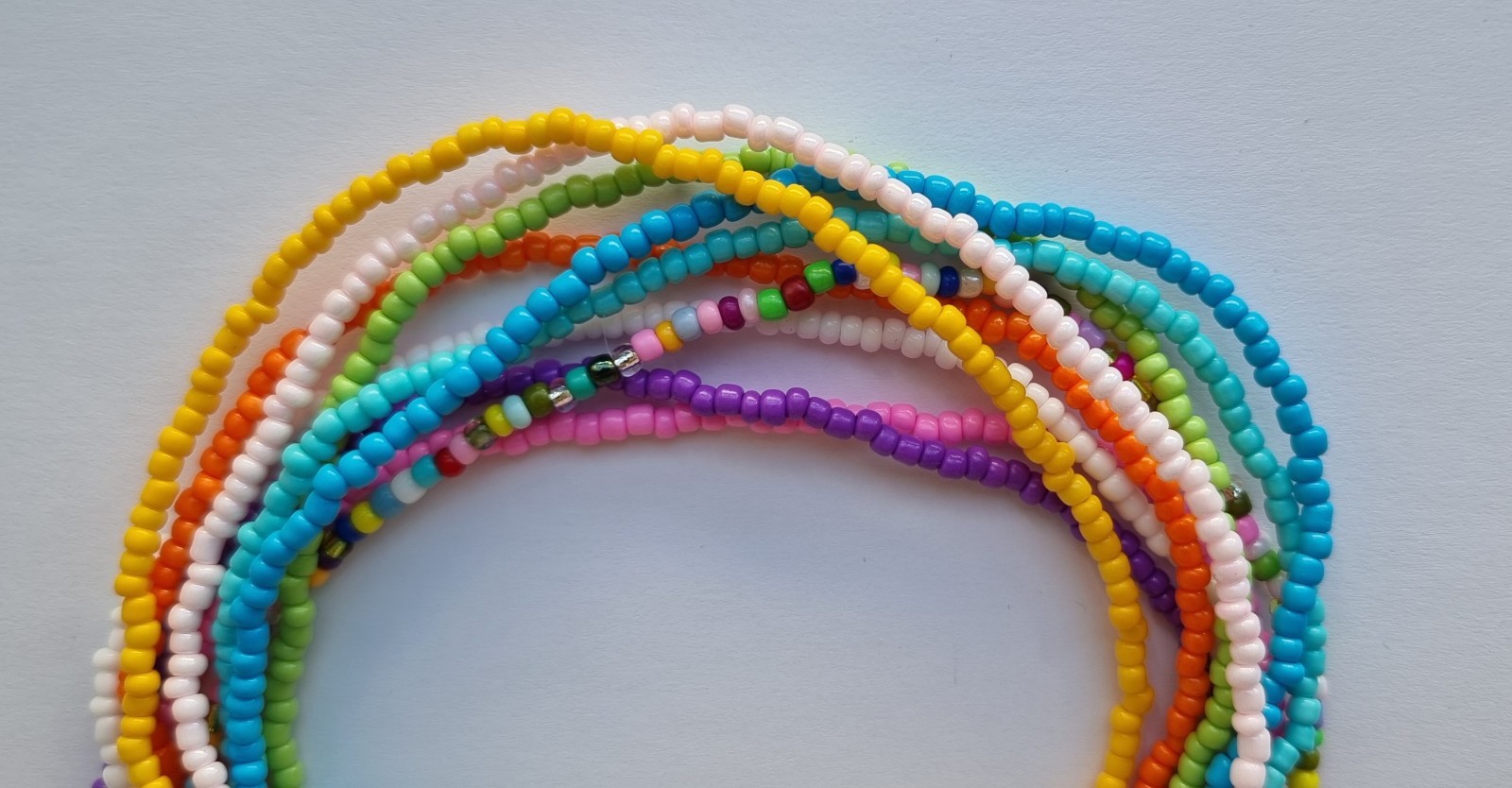 10 Pcs Extra Large Anklet Ladies Ankle Bracelet 12inch Stretchy Seed Bead Dainty