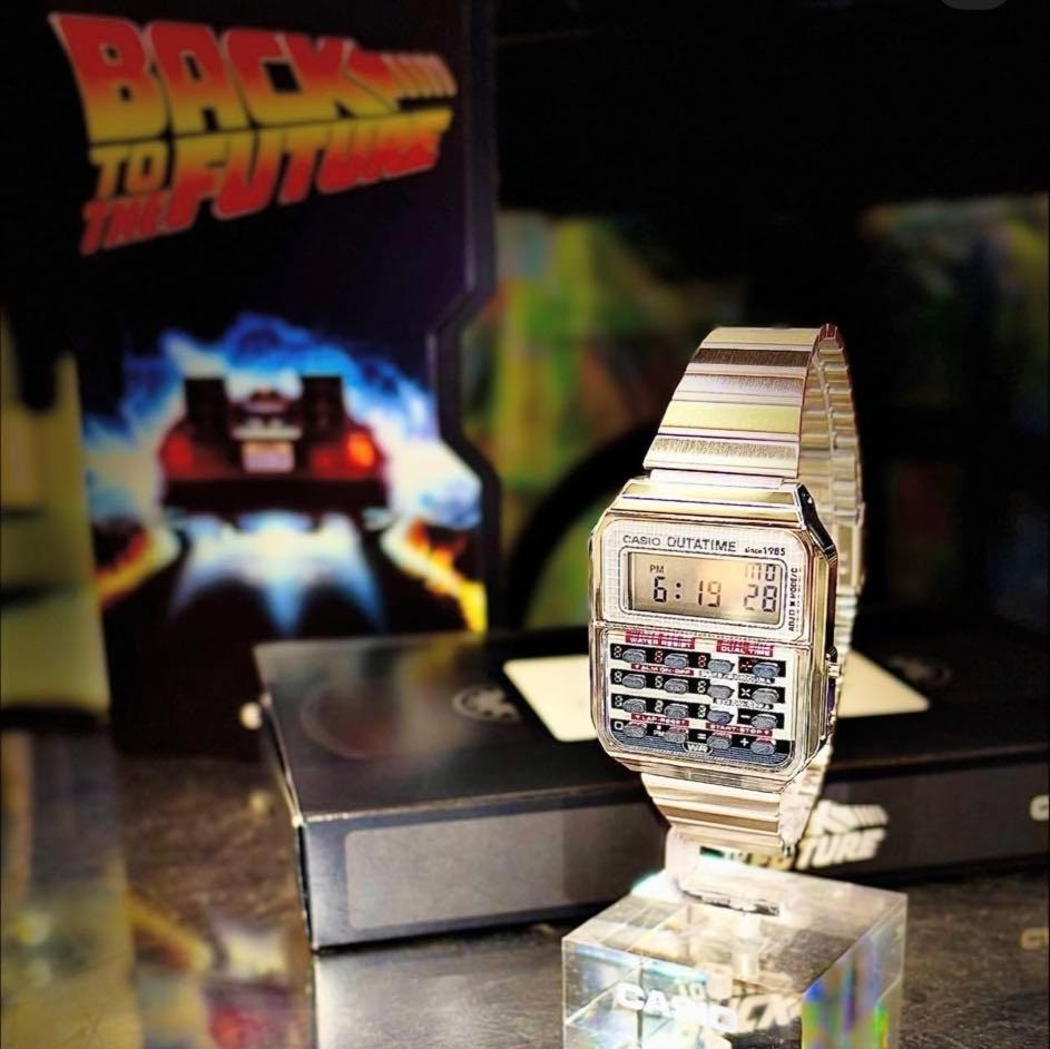 CASIO Back To The Future Collab Model Watch CA-500WEBF-1AJR CALCULATOR 2025 NEW