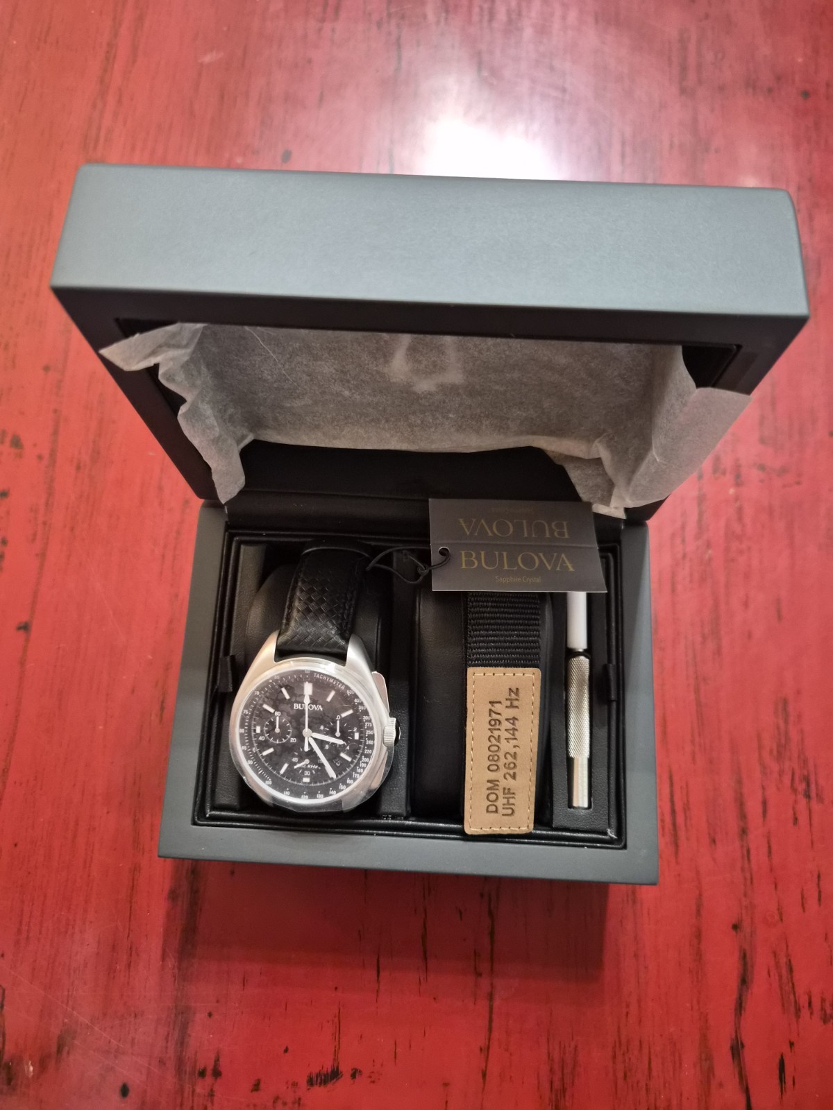 Bulova Lunar Pilot (Apollo 15 Special Edition) Men’s Chronograph Watch 96B251