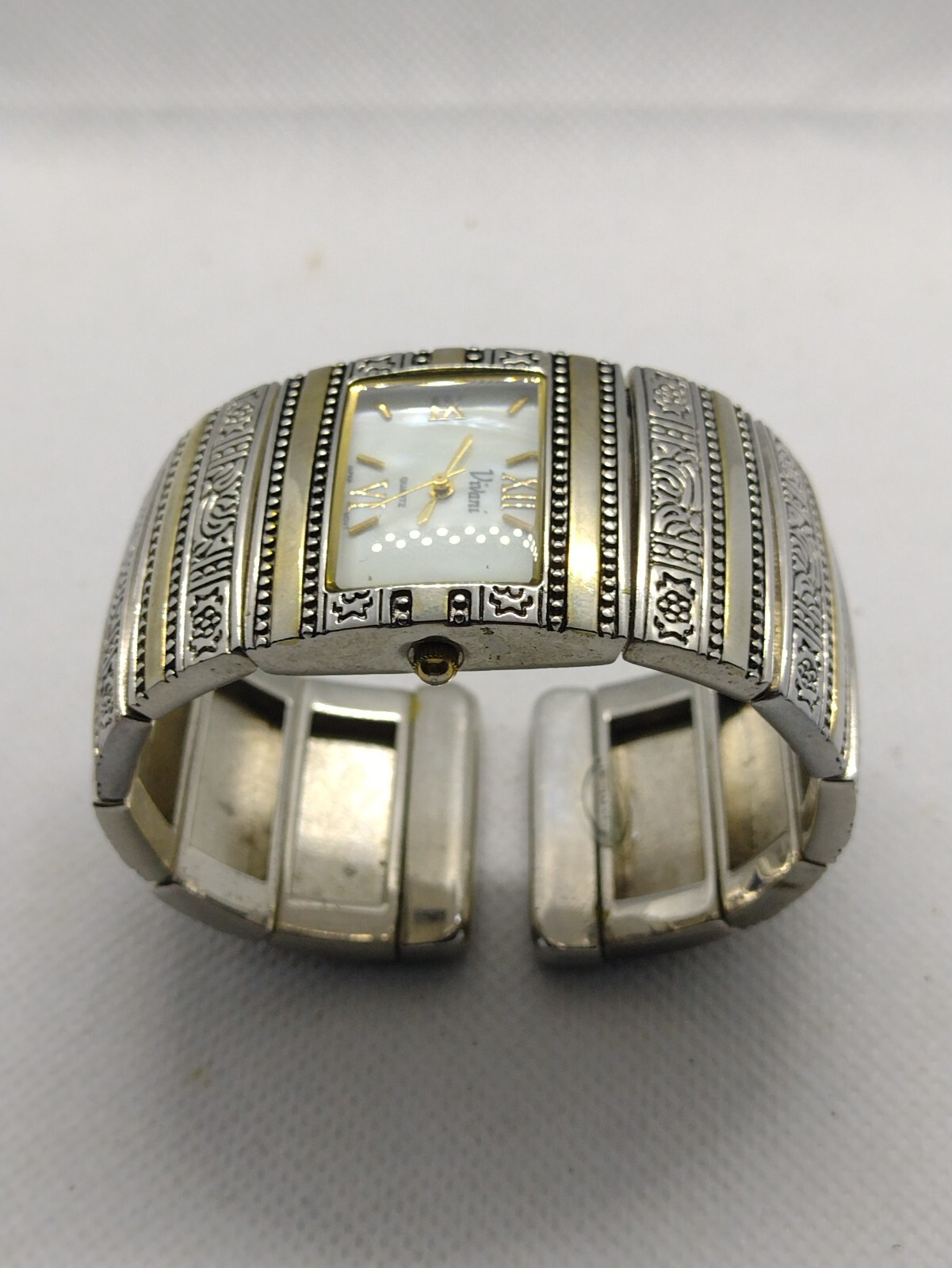 Vivani Gold and Silver tone Bangle watch Silver tone Women’s Girls Female