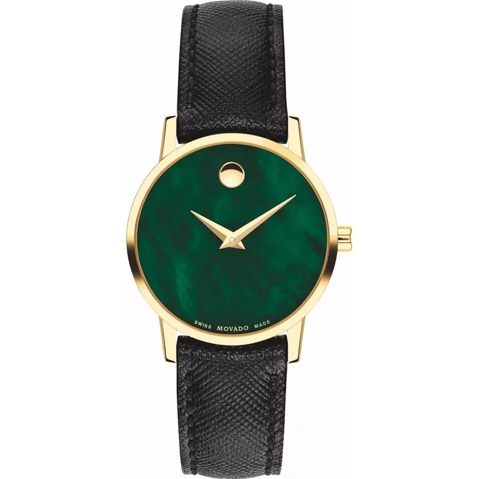Movado Museum Green WOMEN’S Watch 28mm – Made in Swiss – Brand New With Box