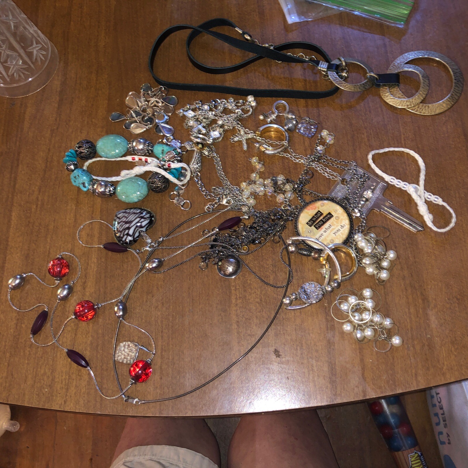 Mixed Misc Fashion Necklaces Earrings Pins Jewelry Misc & more Lot