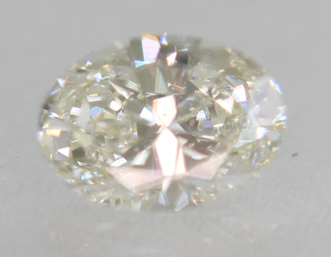 0.20 Carat H VVS1 Oval Natural EARTH MINED Loose Diamond 4.40X3.17mm SEE VIDEO