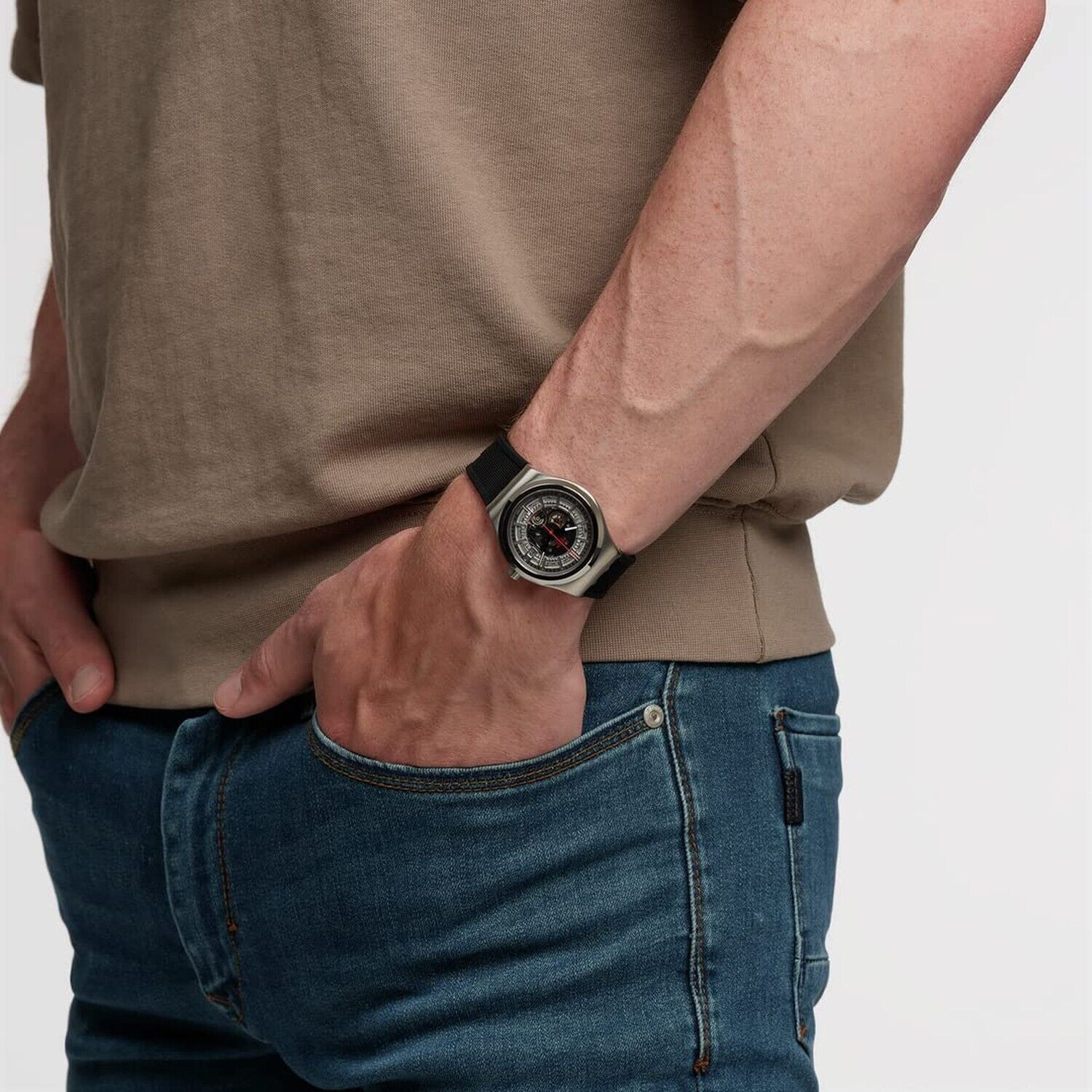Swatch SISTEM through AGAIN Unisex Watch Model YIS431