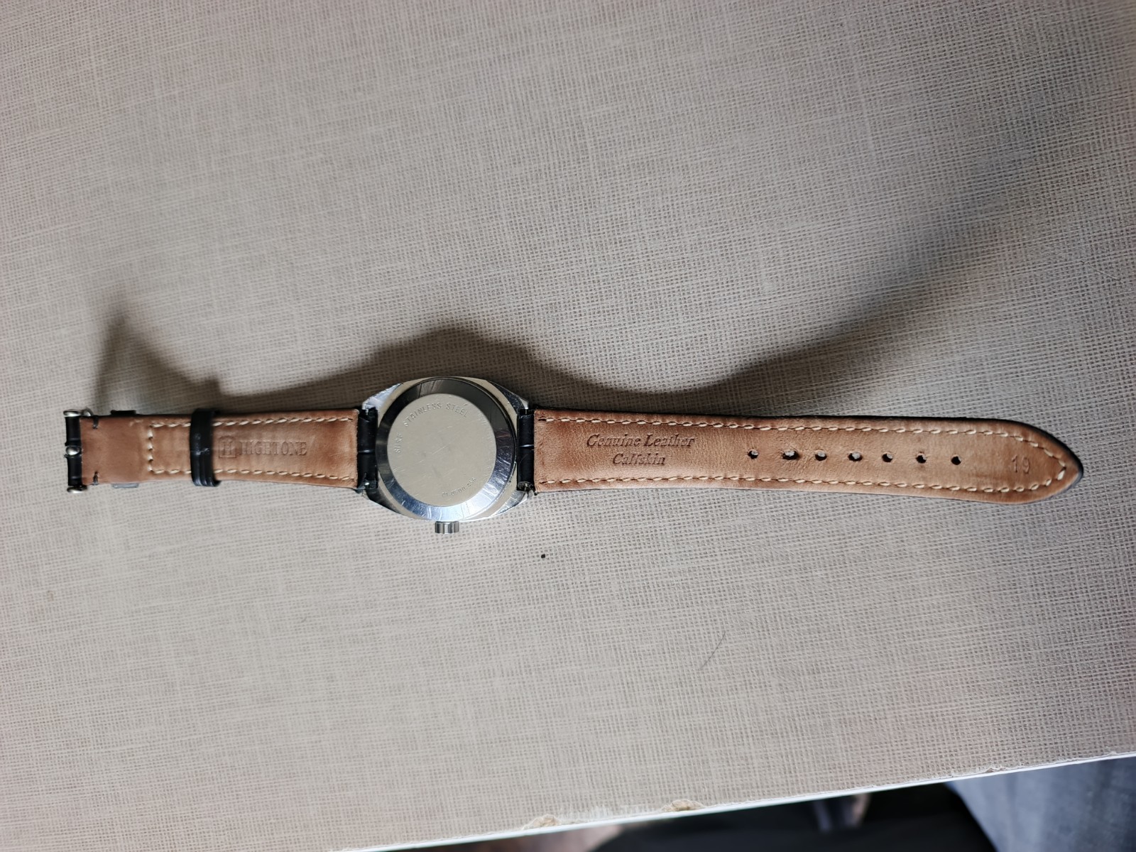 VINTAGE ZODIAC Saddam Hussein Arabic Dial Auto ETA 2879 in ZENITH Steel Case