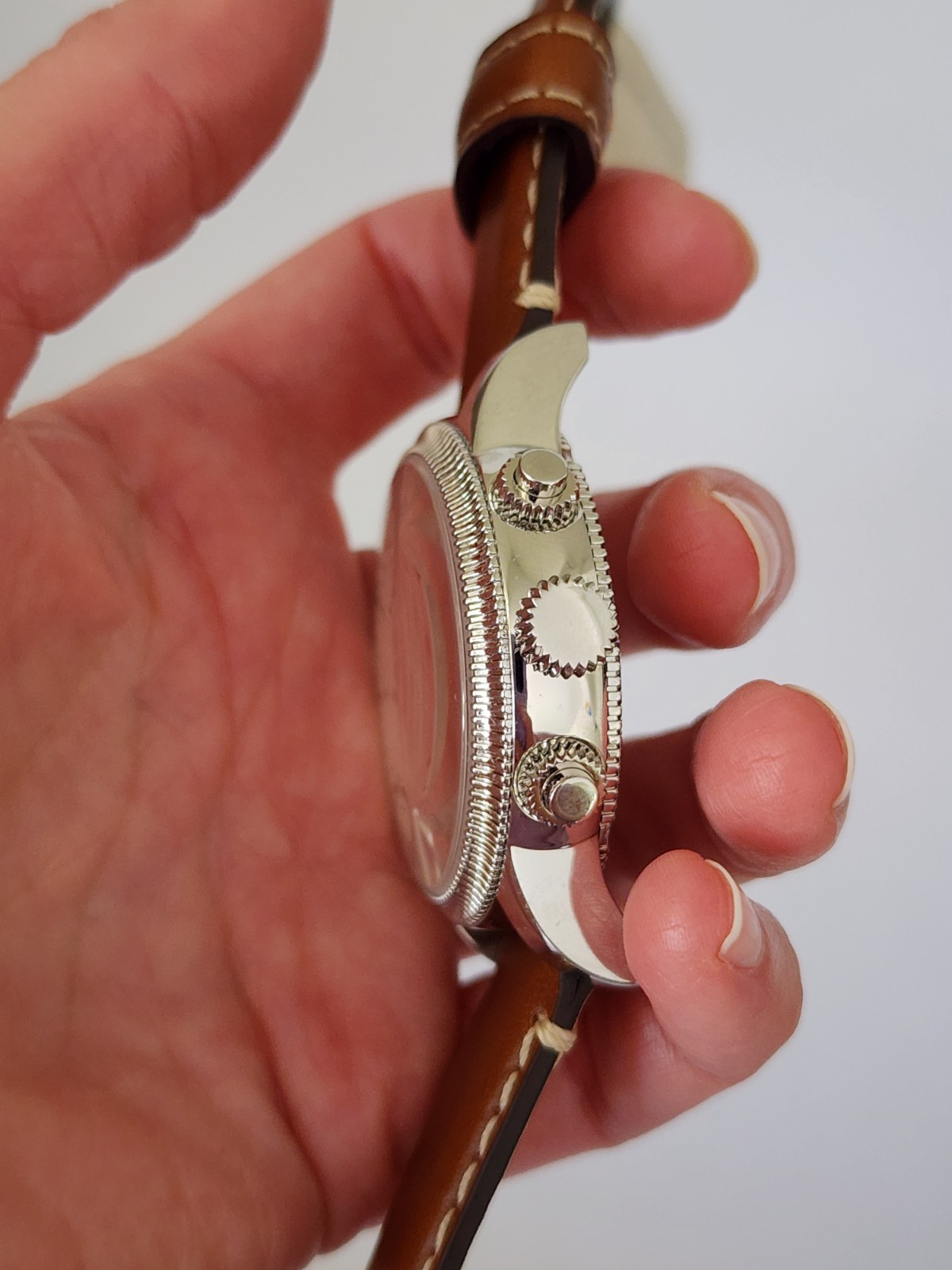 $695 Brand New Burberry Men Watch Chronograph BU7817 “The Utilitarian” 42 mm