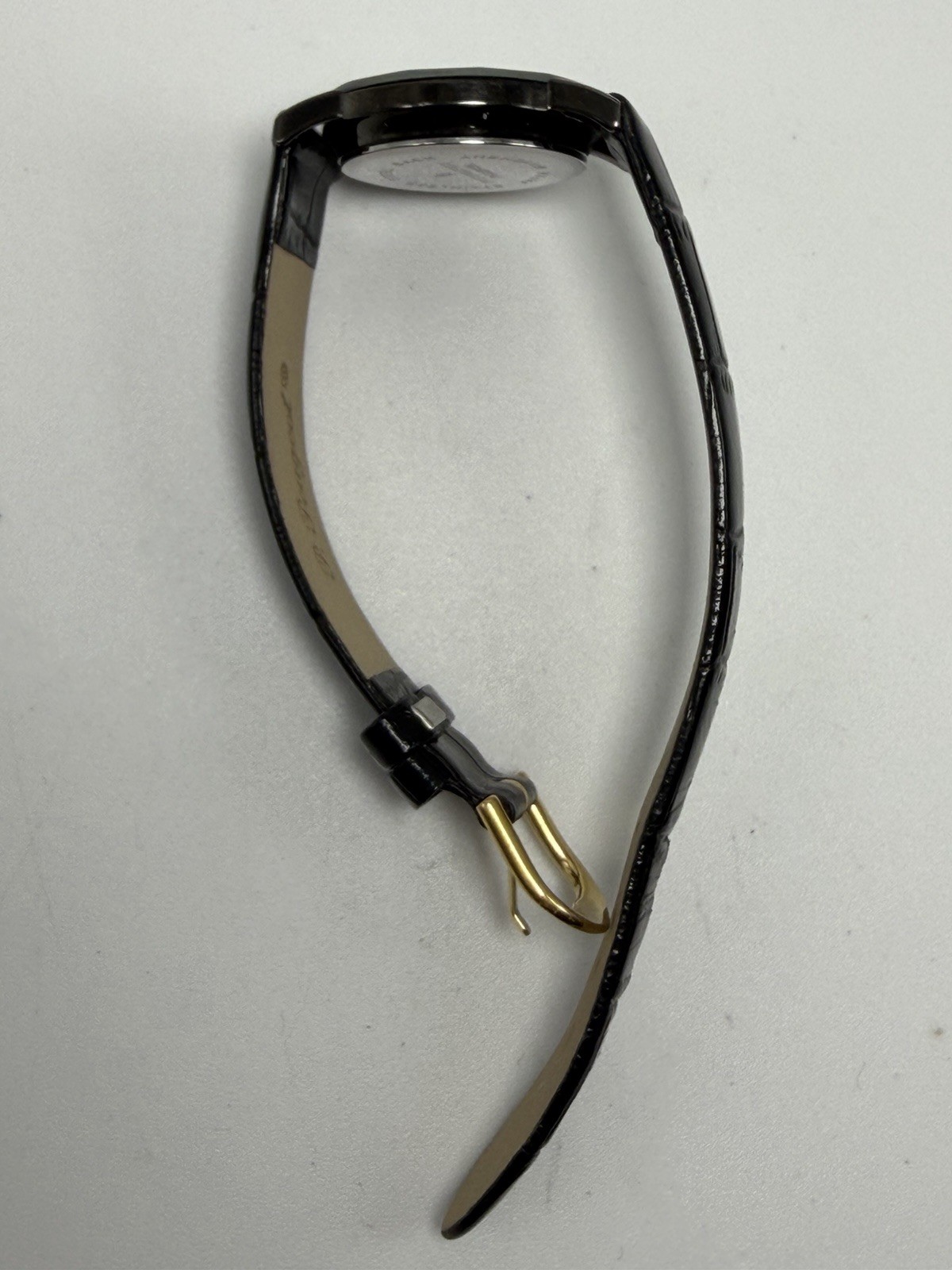 Peugeot PQ8283L New Battery Ladies Watch 24MM 6.5″ Black Leather Band