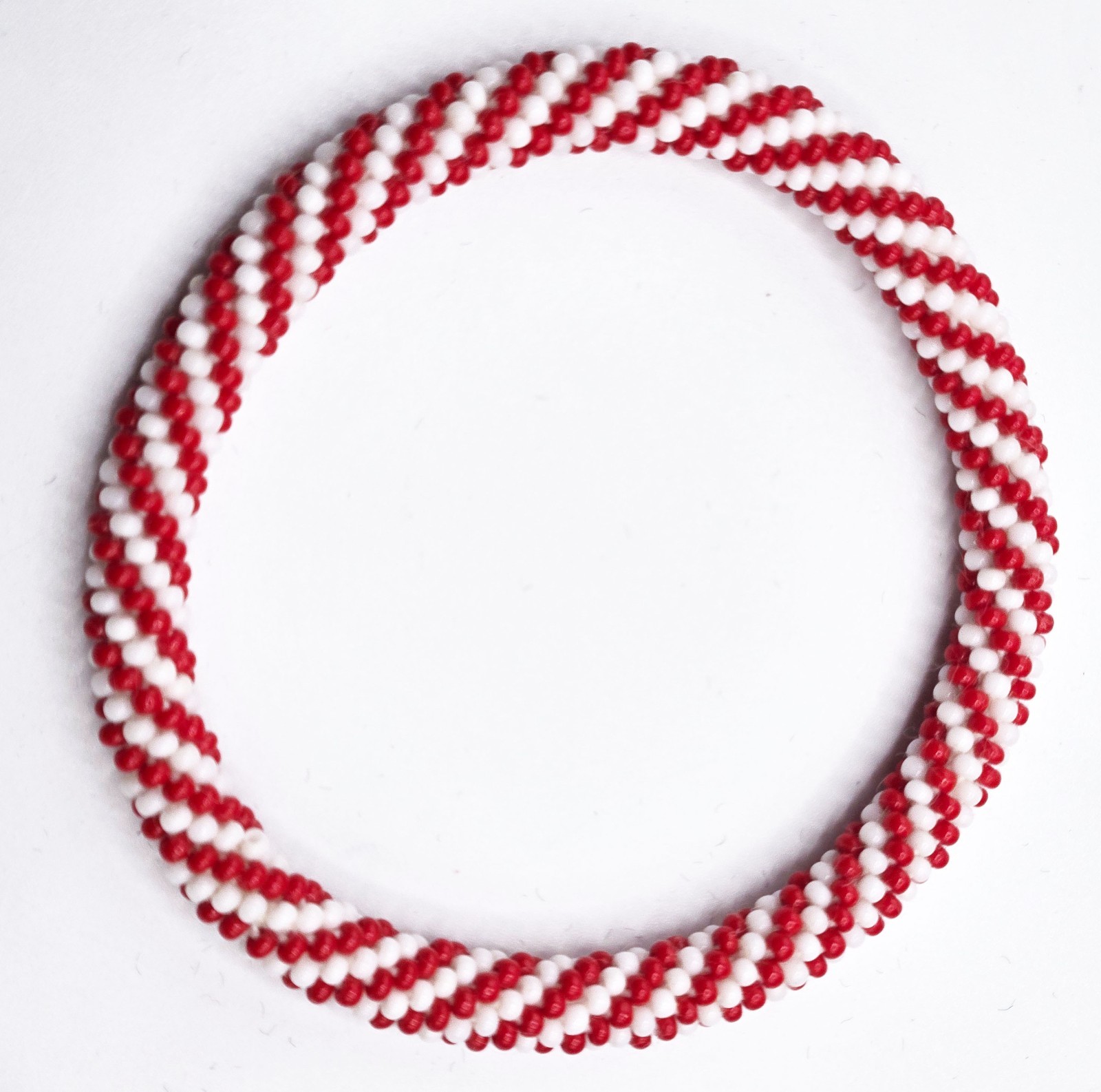 6 PCS NEPAL Glass Seed Bead Handmade Beaded Crochet Roll On Bracelets-Jewelry