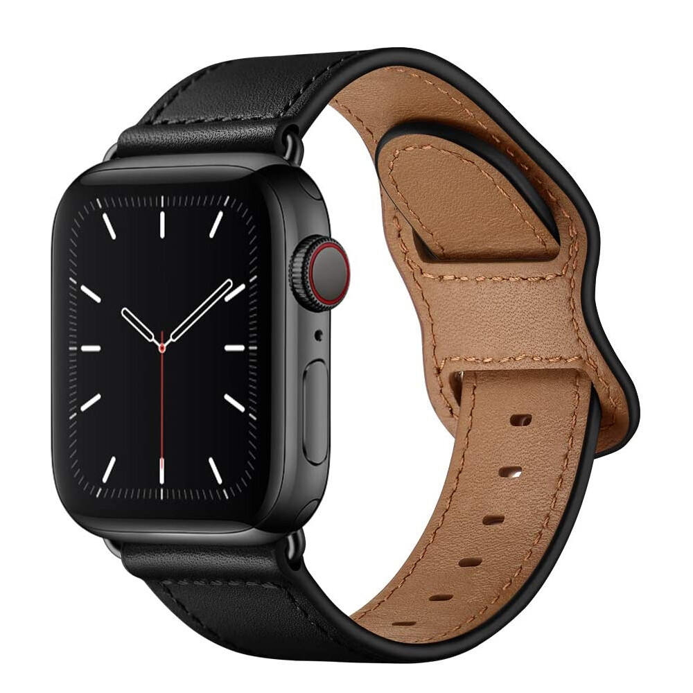 Genuine Leather Watch Band Strap for Apple iWatch Series 6 5 4 3 2 1 SE 38/42MM