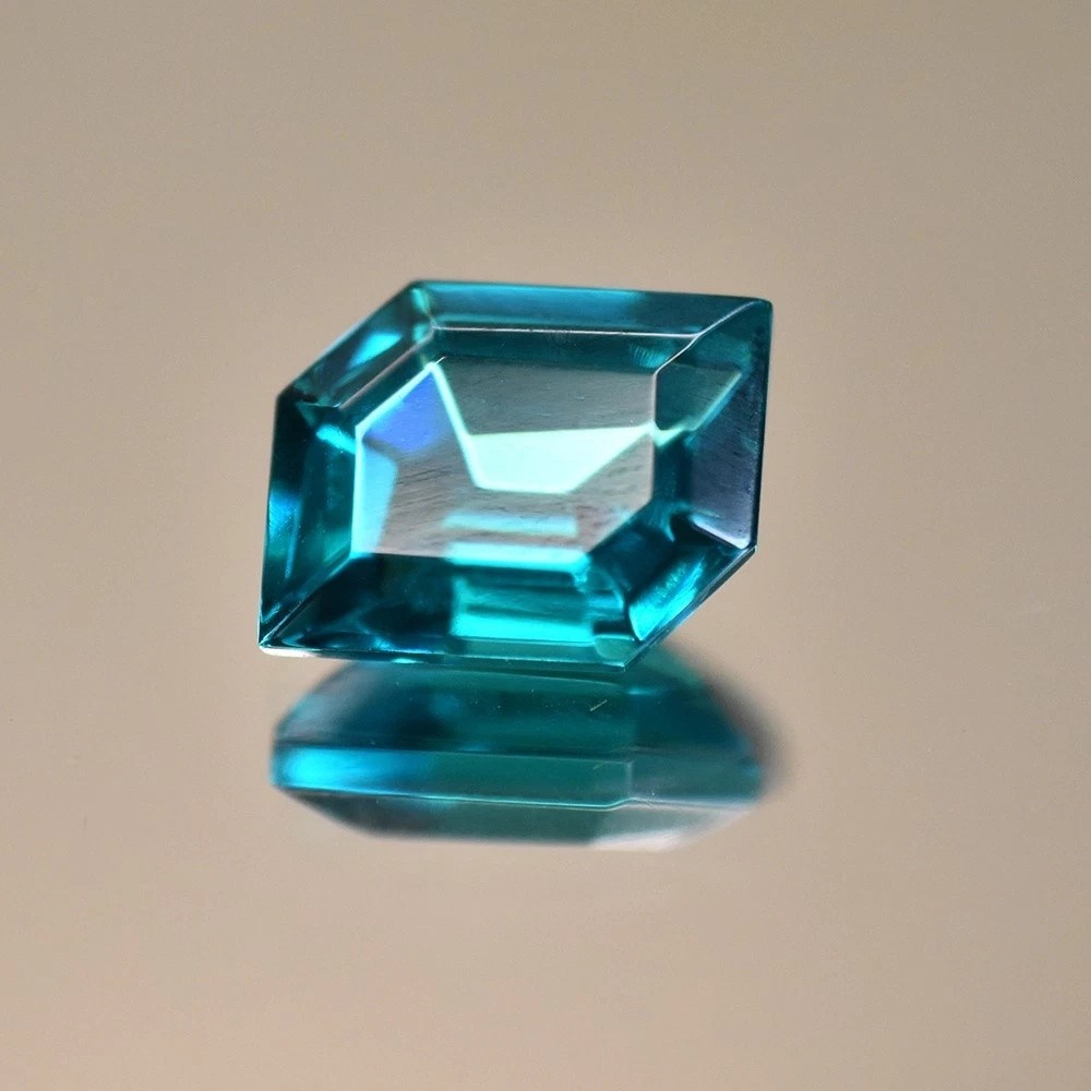 9.18 Ct Fancy Cut Natural Green Tourmaline Certified Jewelry Stone