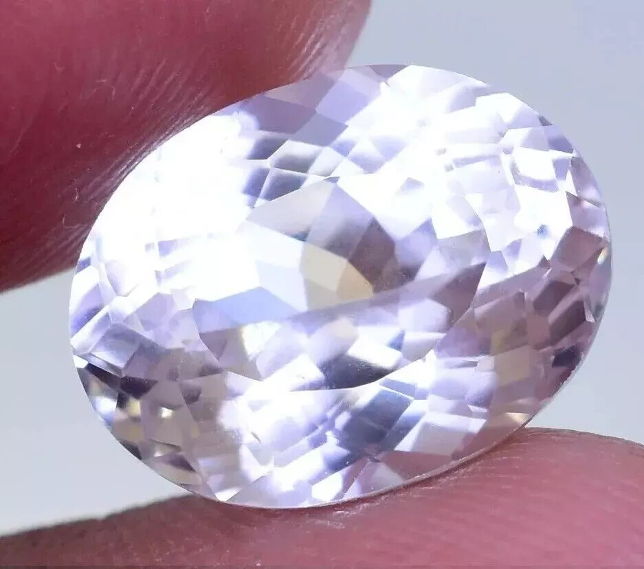 120 Ct Natural White Sapphire Oval Cut Certified Gemstone With Free Shipping