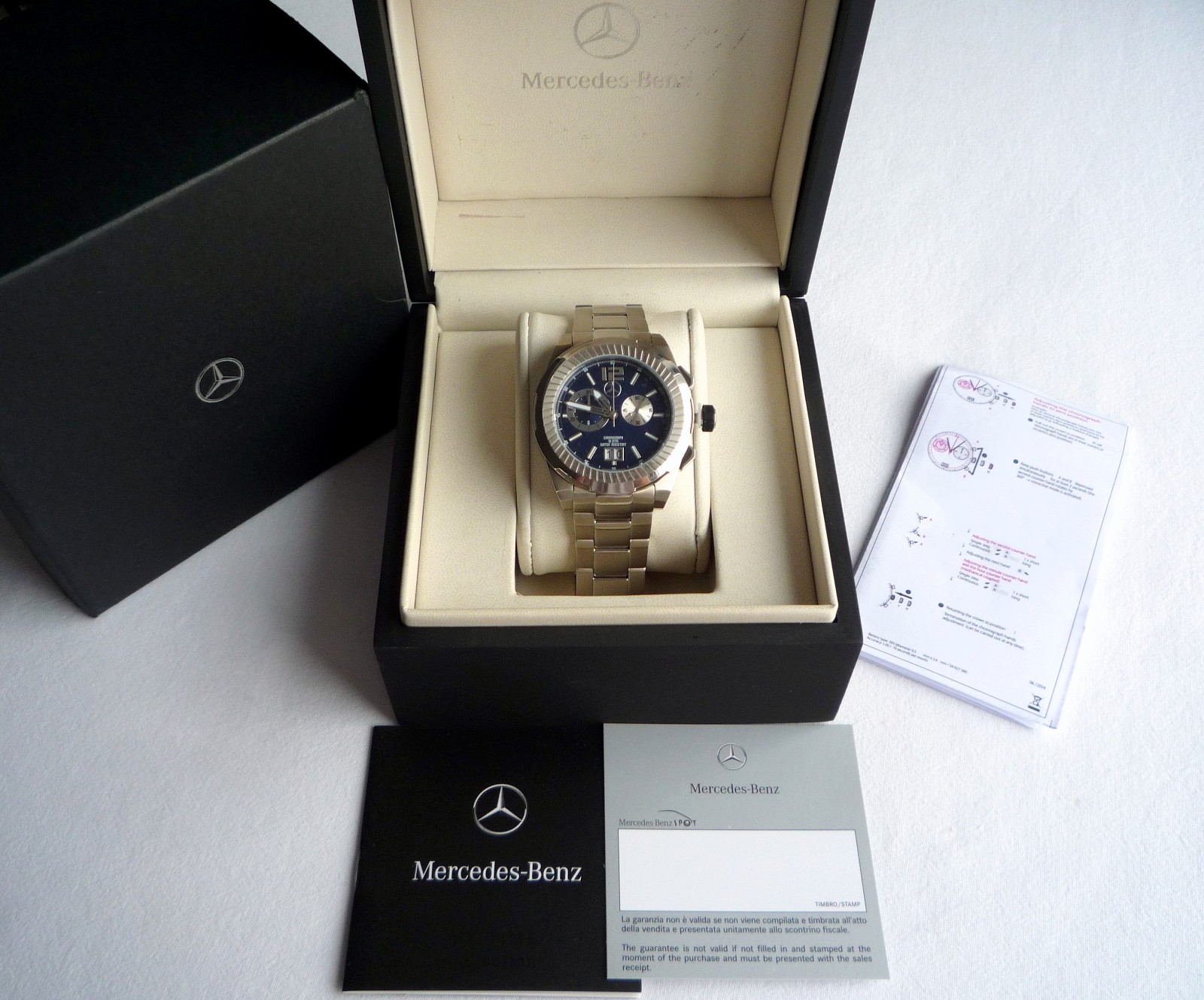 Mercedes Benz Classic Motorsport AMG DTM Racing Driver Sport Chronograph Watch