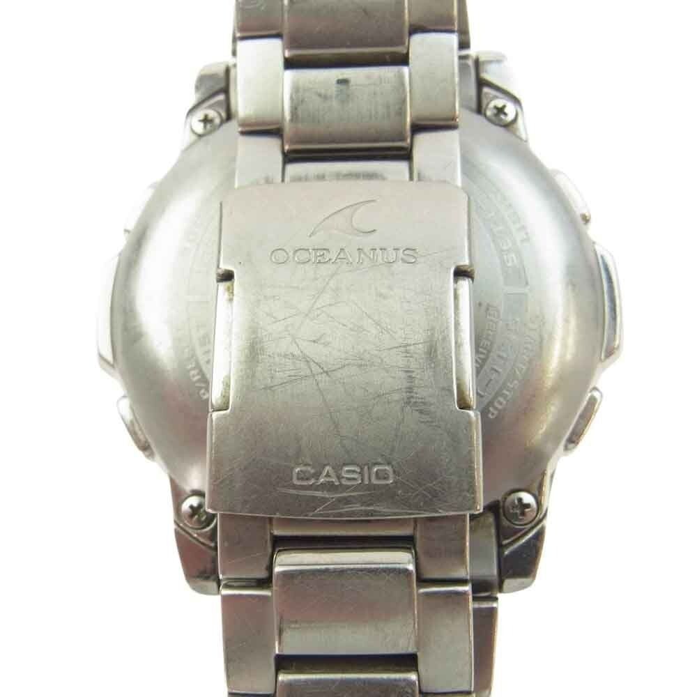 Casio Oceanus OCW-500TDJ Solar Radio Wristwatch Black Dial