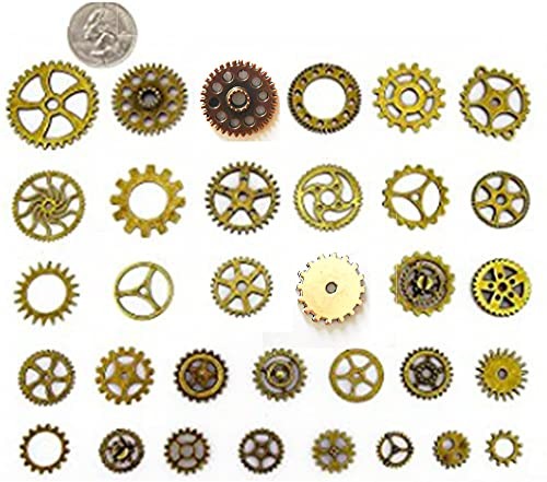 Bodosac 300 Gram 3/8 inches to 1 1/2 inches, Assorted,Black,Golden,Silver