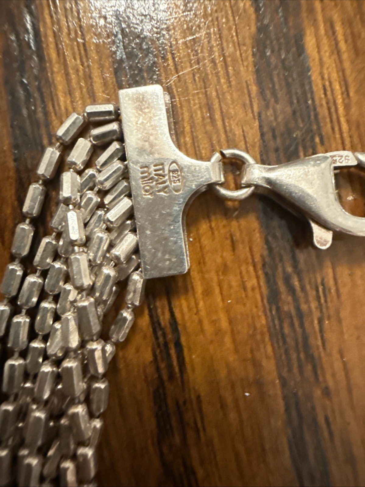 Italian Sterling Silver Designer Chain
