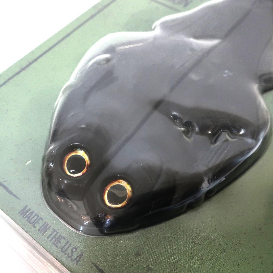 Unopened Working Class Zero Citizen 7 inch swim bait black fishing gear