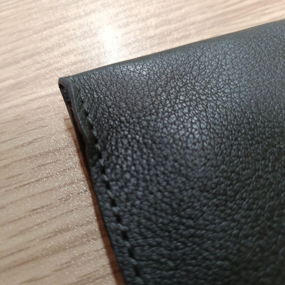 A Lange & Sohne Black Calfskin Leather Card Wallet AD VIP GIFT from JP