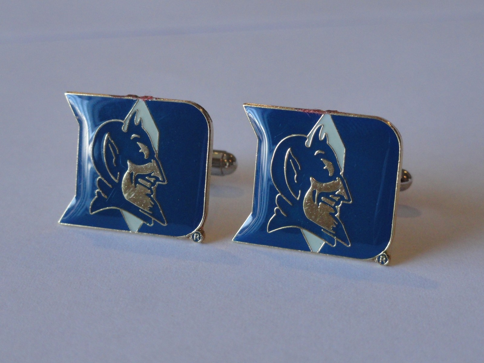 Duke University Cufflinks NCAA Devils–Custom College DU